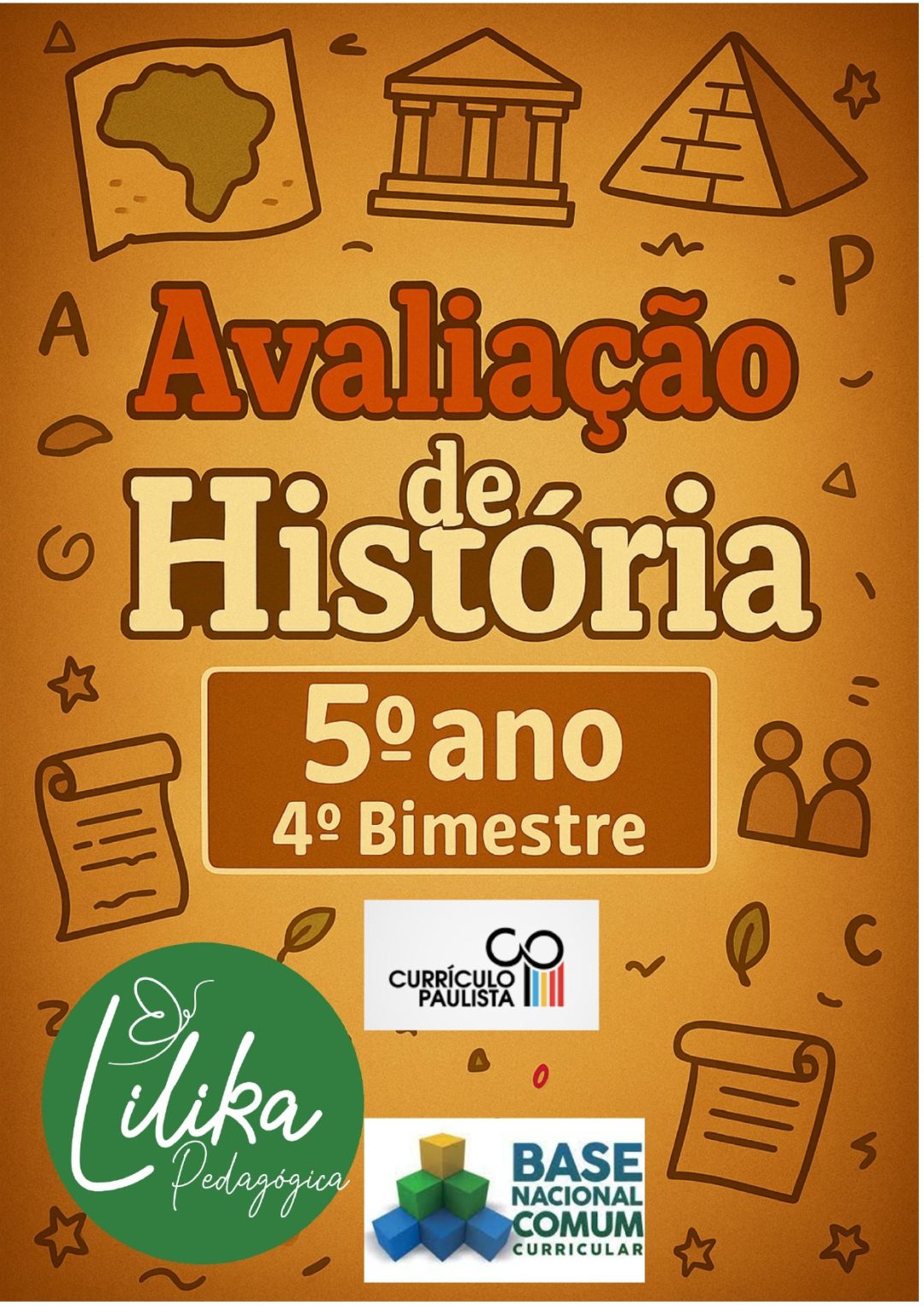 5º ano - Avaliação de História - 4º Bimestre