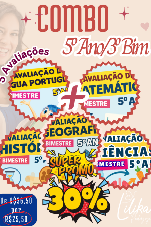combo 5º ano 3º bimestre